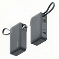 ReelCharge 10,000 mAh 65W Power Bank Flex (Cool Gray)