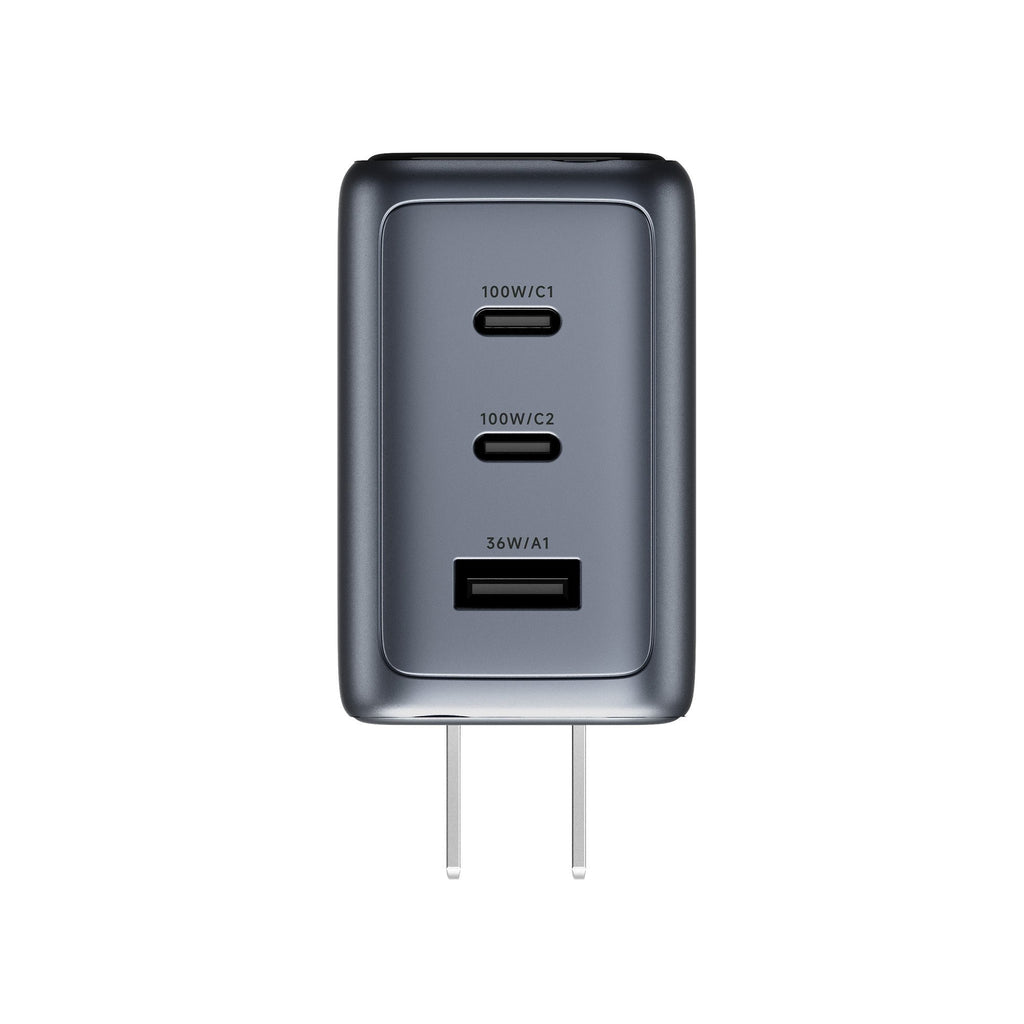 ReelCharge 100W Smart Wall Charger (Gray)