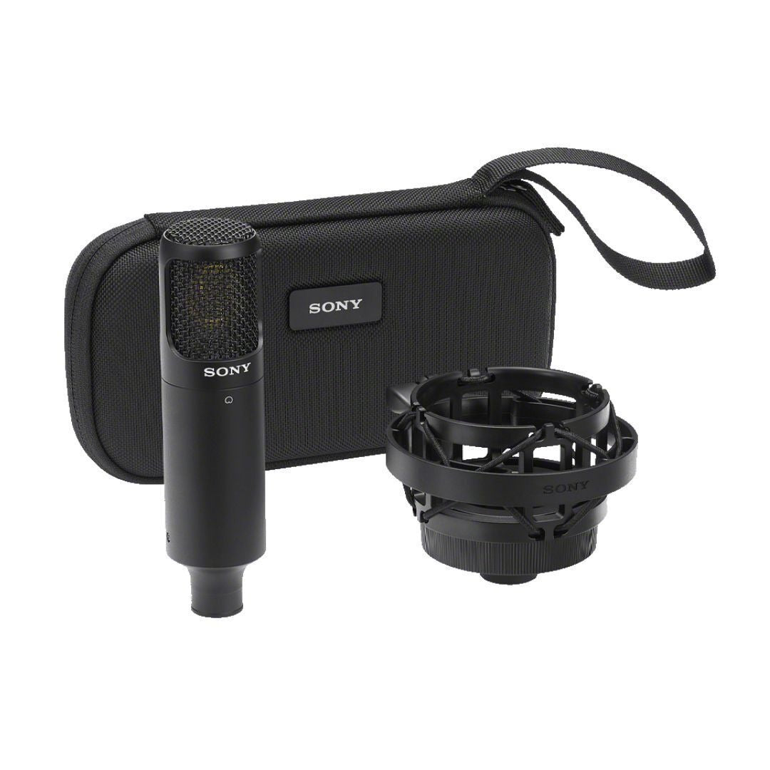 Sony Media C-80 Unidirectional Studio Condenser Microphone with Advanced Capsule Technology