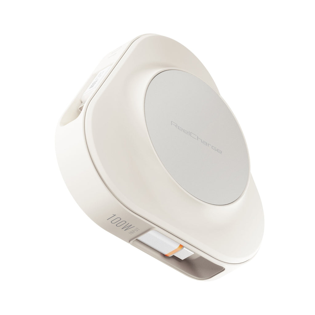 ReelCharge - Veratek 3-in-1 100W Powerstation with 15W Wireless Charging (White)