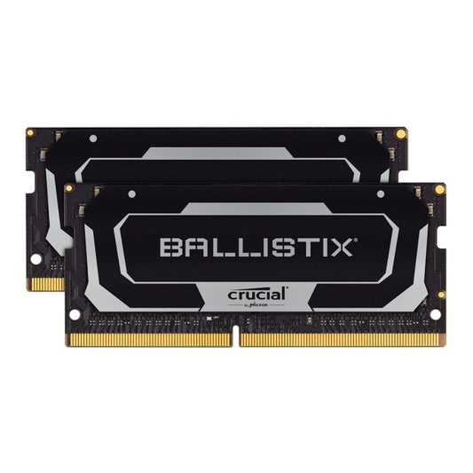 Crucial 8GB Kit DDR4-2400 Unbuffered SODIMM RAM Laptop Memory Kit (2x8GB, Black)