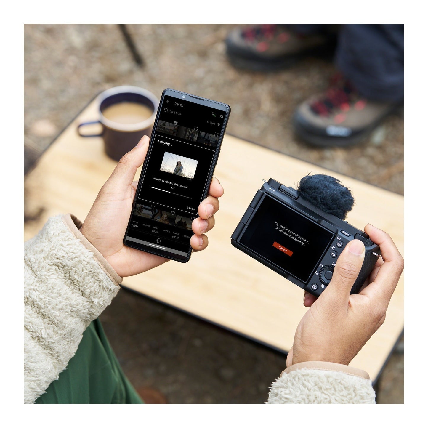 Sony Alpha ZV-E1 Full-frame Mirrorless Vlog Camera (ILCZV-E1/B, Black)
