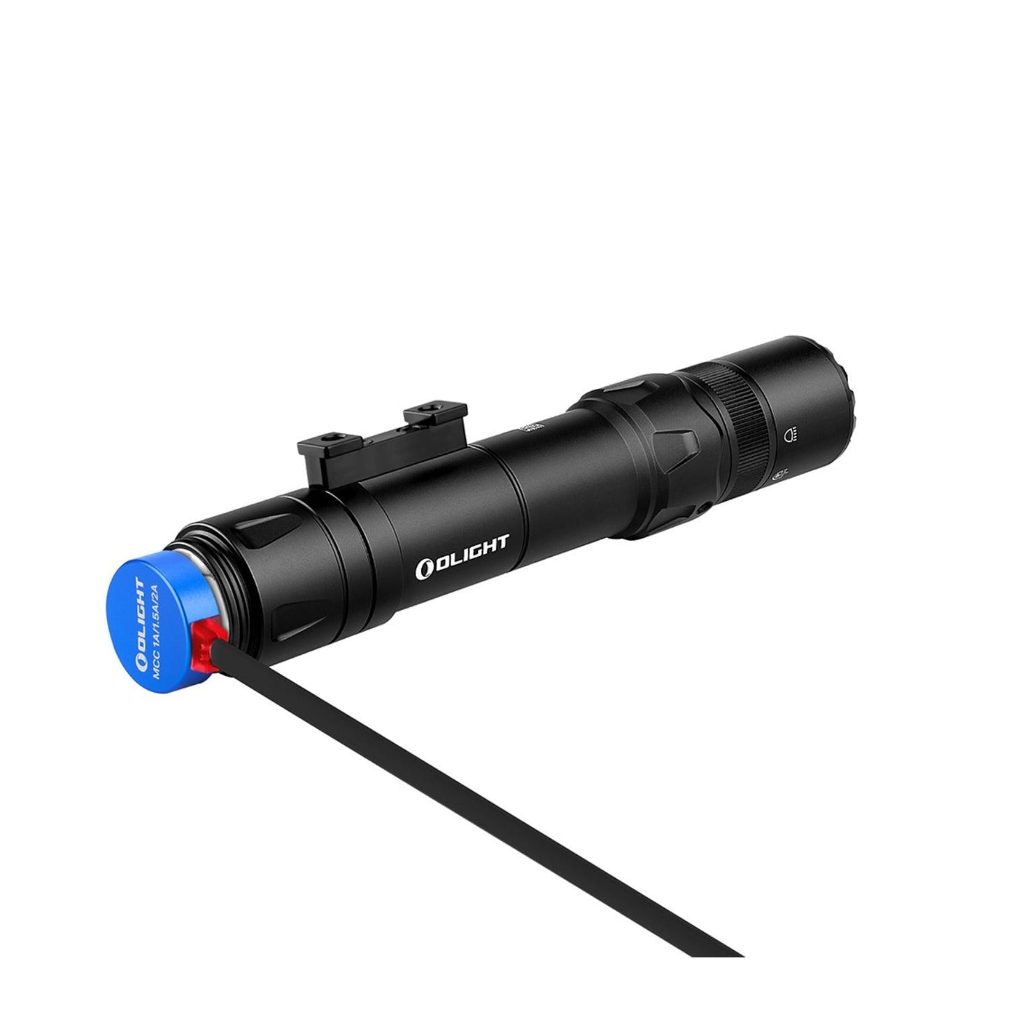 Olight Odin GL M Rechargeable Flashlight with Green Laser (M-LOK, Black)