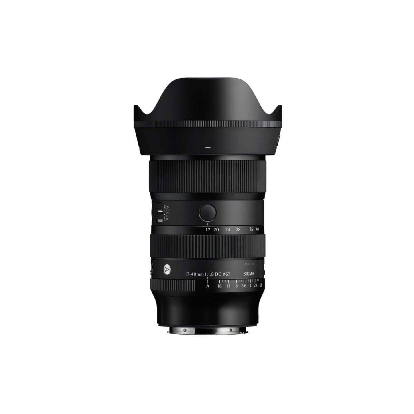 Sigma 17-40mm f/1.8 DC Art with Autofocus Dual AFL Buttons (Fujifilm X)