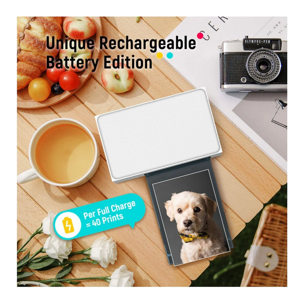 Liene M200 4x6 Instant Photo Printer with Rechargeable Battery