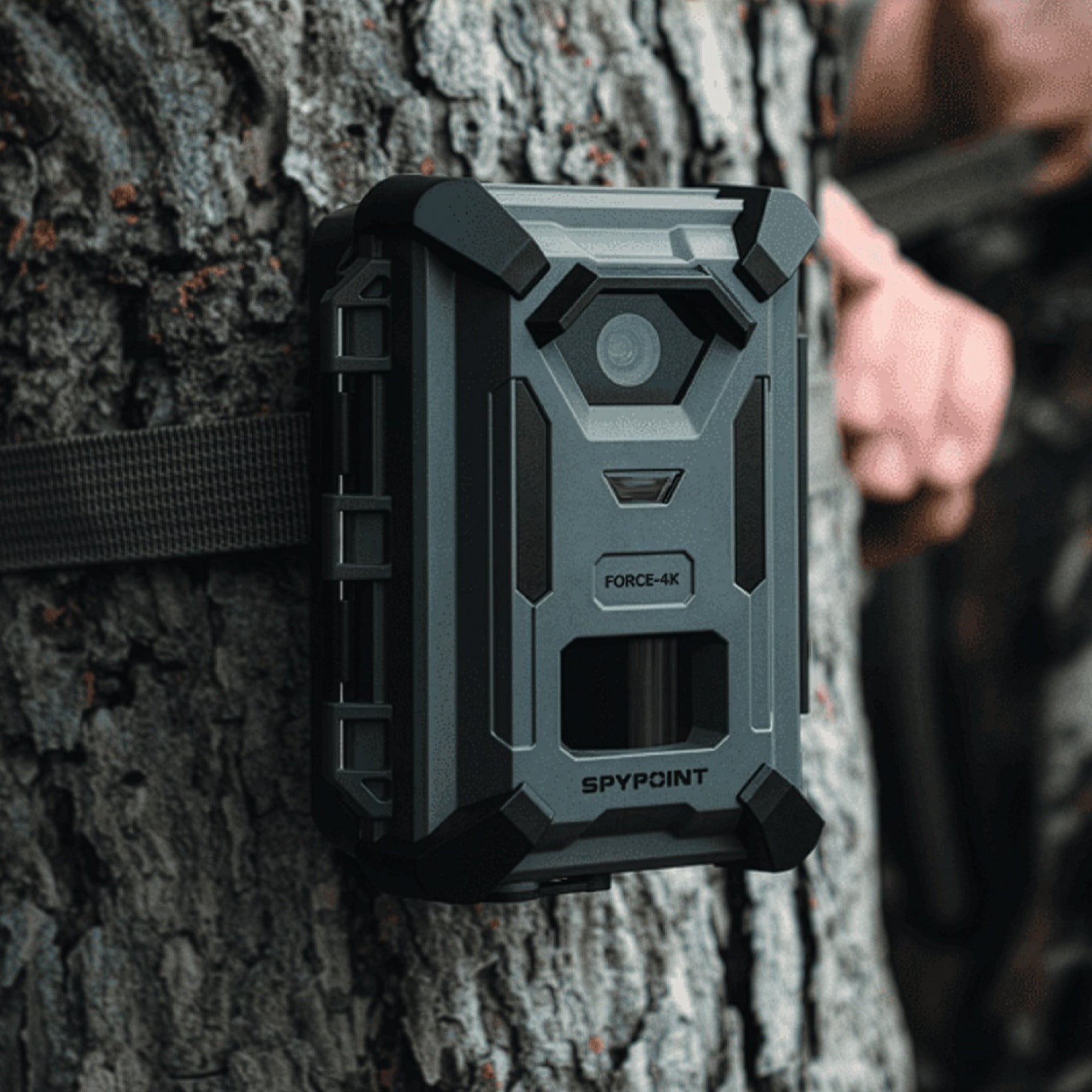 Spypoint FORCE-4K Trail Camera with 10W Solar Panel and Accessories Bundle