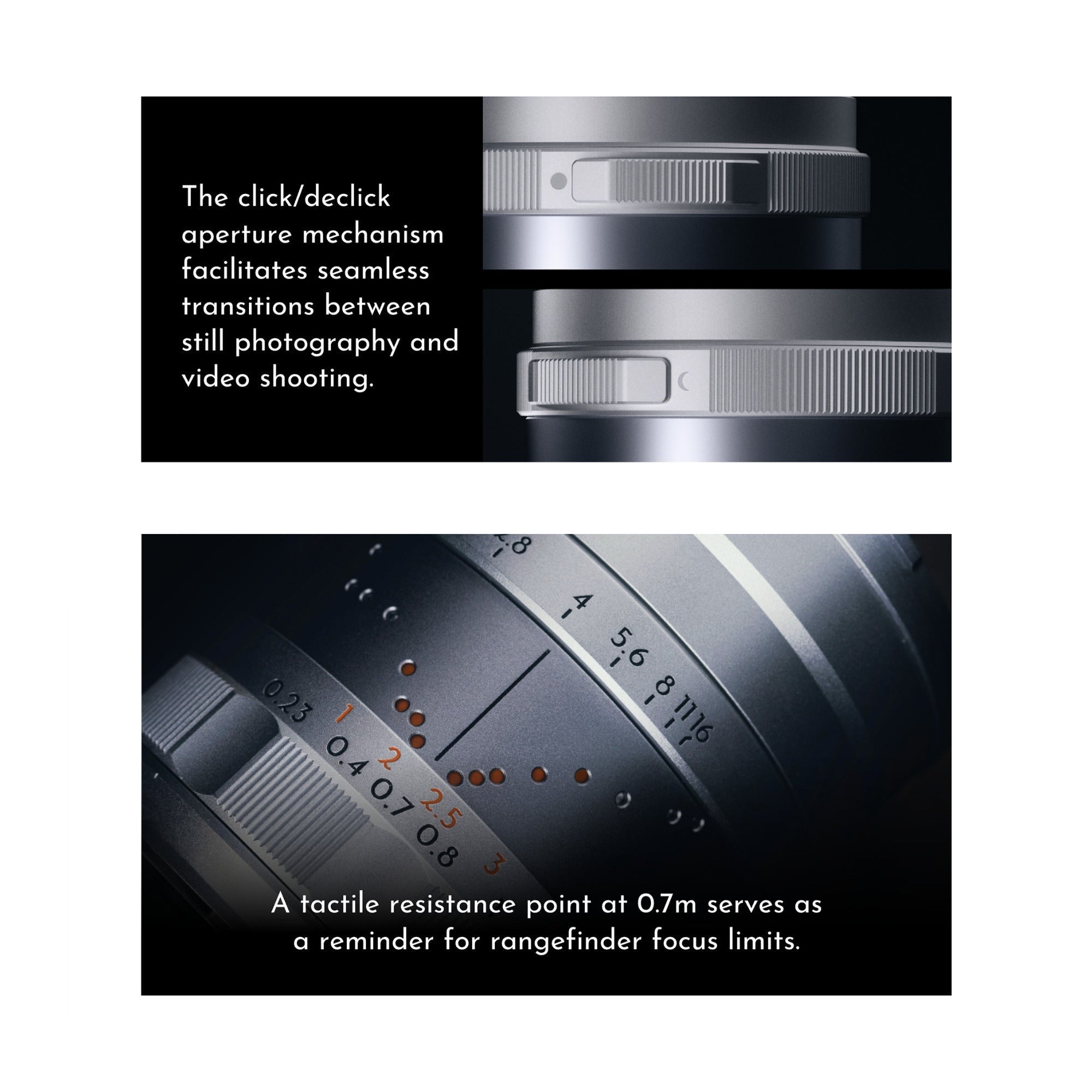Thypoch Simera 35mm f/1.4 Prime Lens with Manual Focus and 49mm Filter Size (Sony E-Mount, Black)