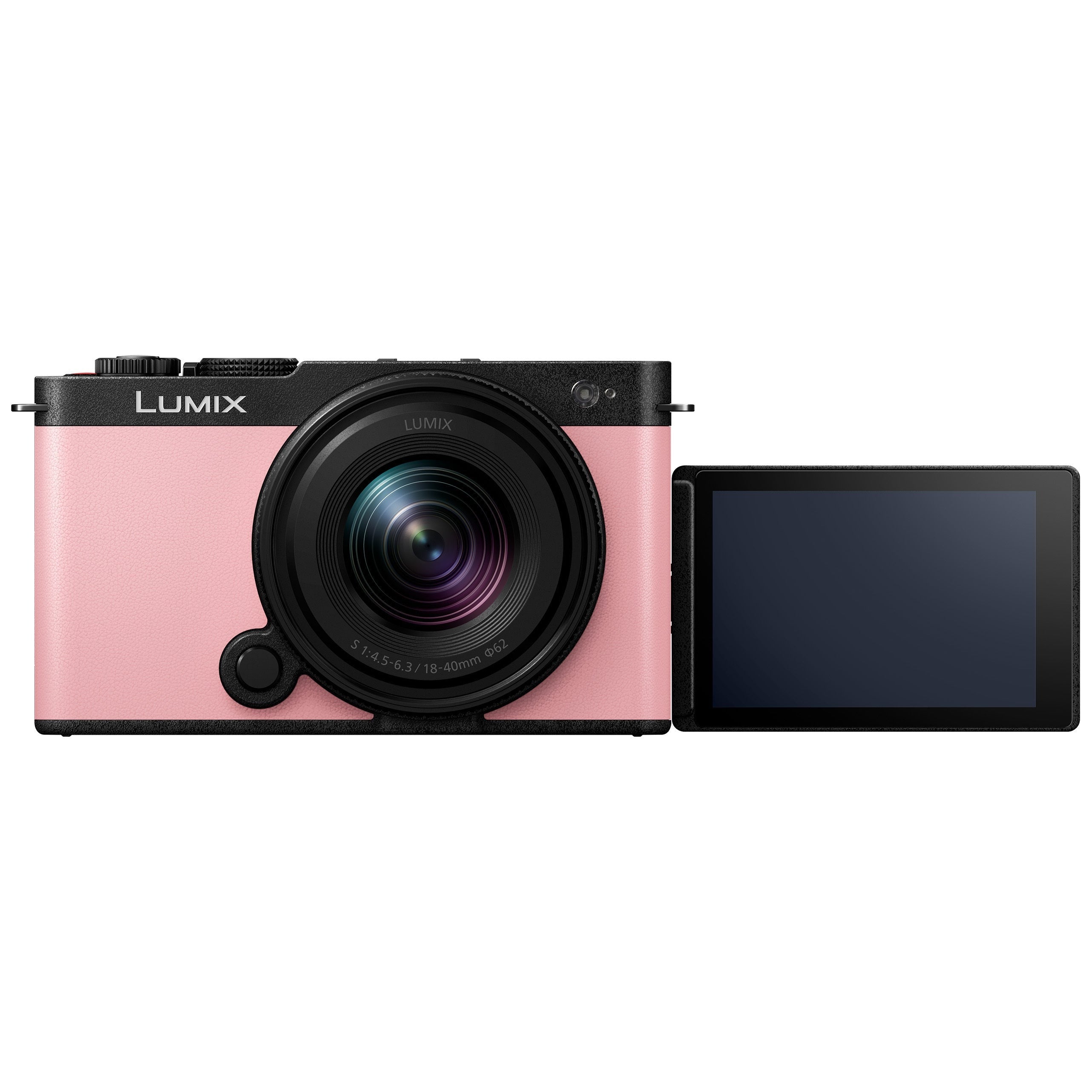 Panasonic LUMIX S9N Full Frame Mirrorless Camera with 18-40mm Lens Bundle (Pink)
