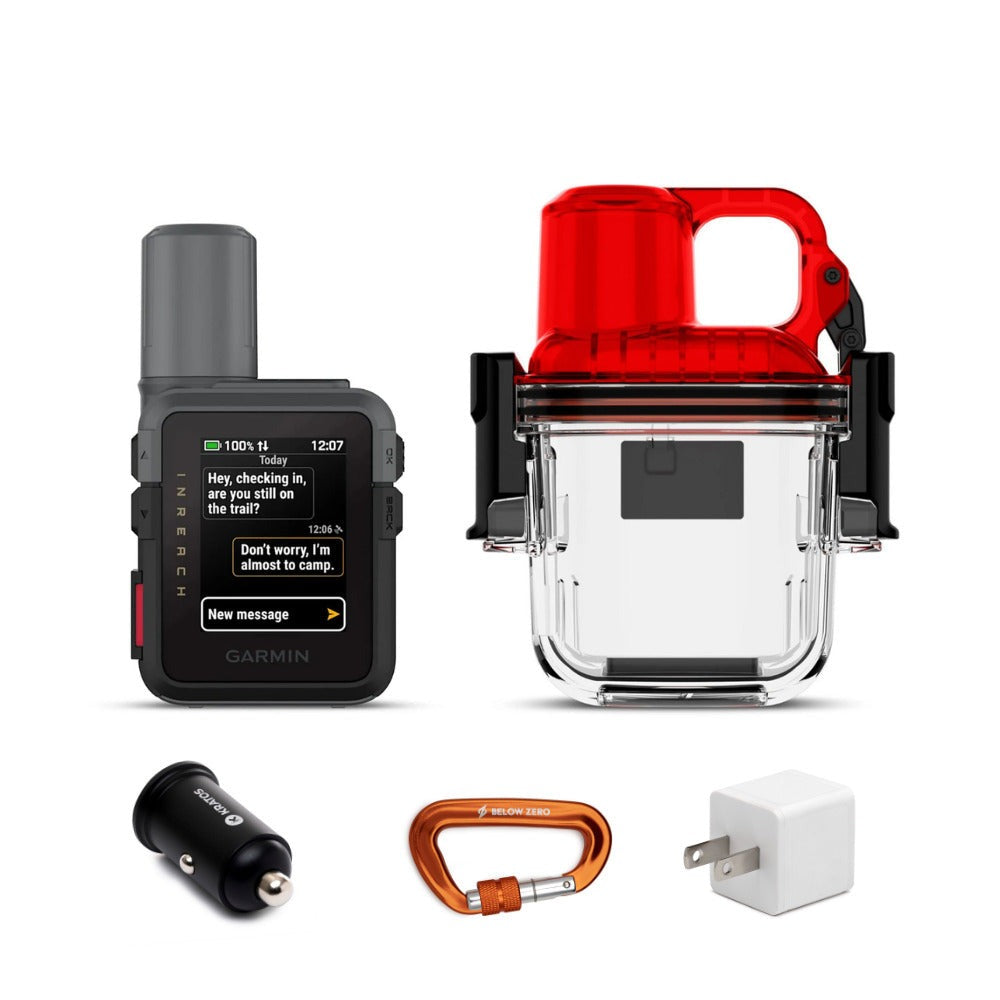 Garmin inReach Mini 3 Satellite Communicator with Premium Accessories Bundle