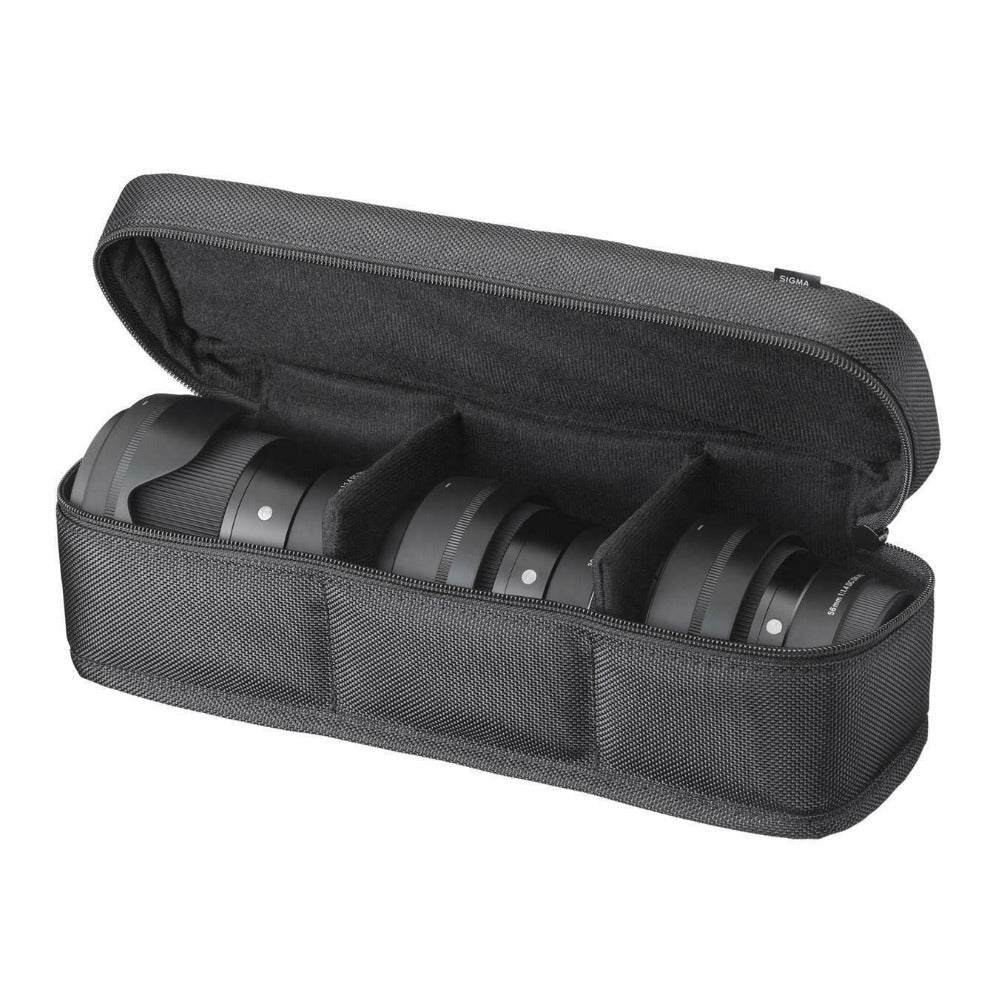 Sigma P100 Case for Three DC DN Lenses (Black)