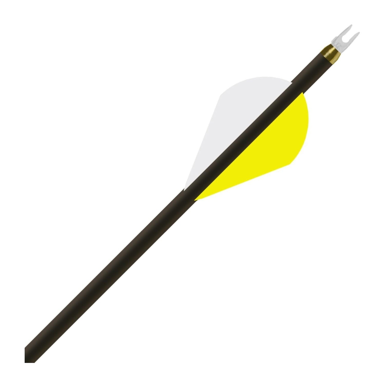Gold Tip Hunter Pro 400 Carbon Hunting Arrows with Accu-Lite Nocks (Pack of 12)