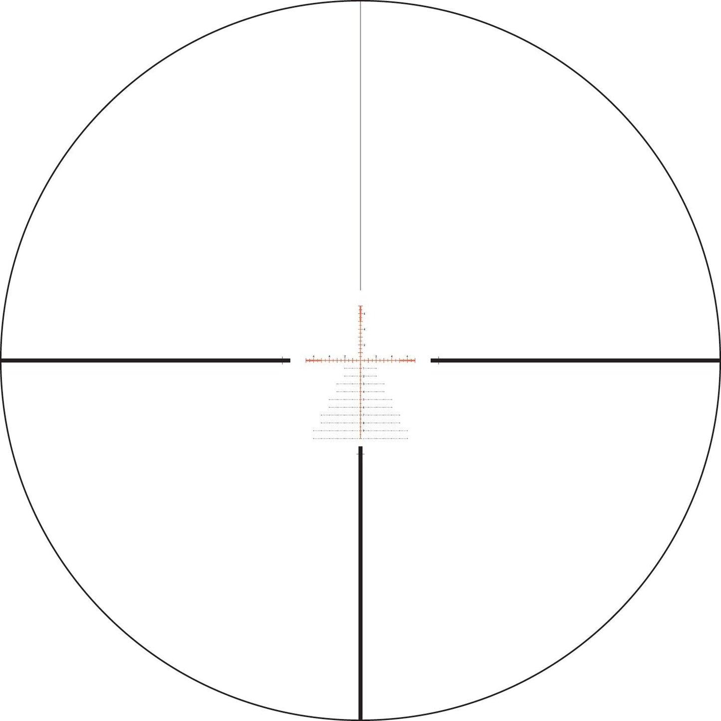 Vortex Diamondback 4-16x44 Riflescope (EBR-2C MRAD Reticle) with Hat