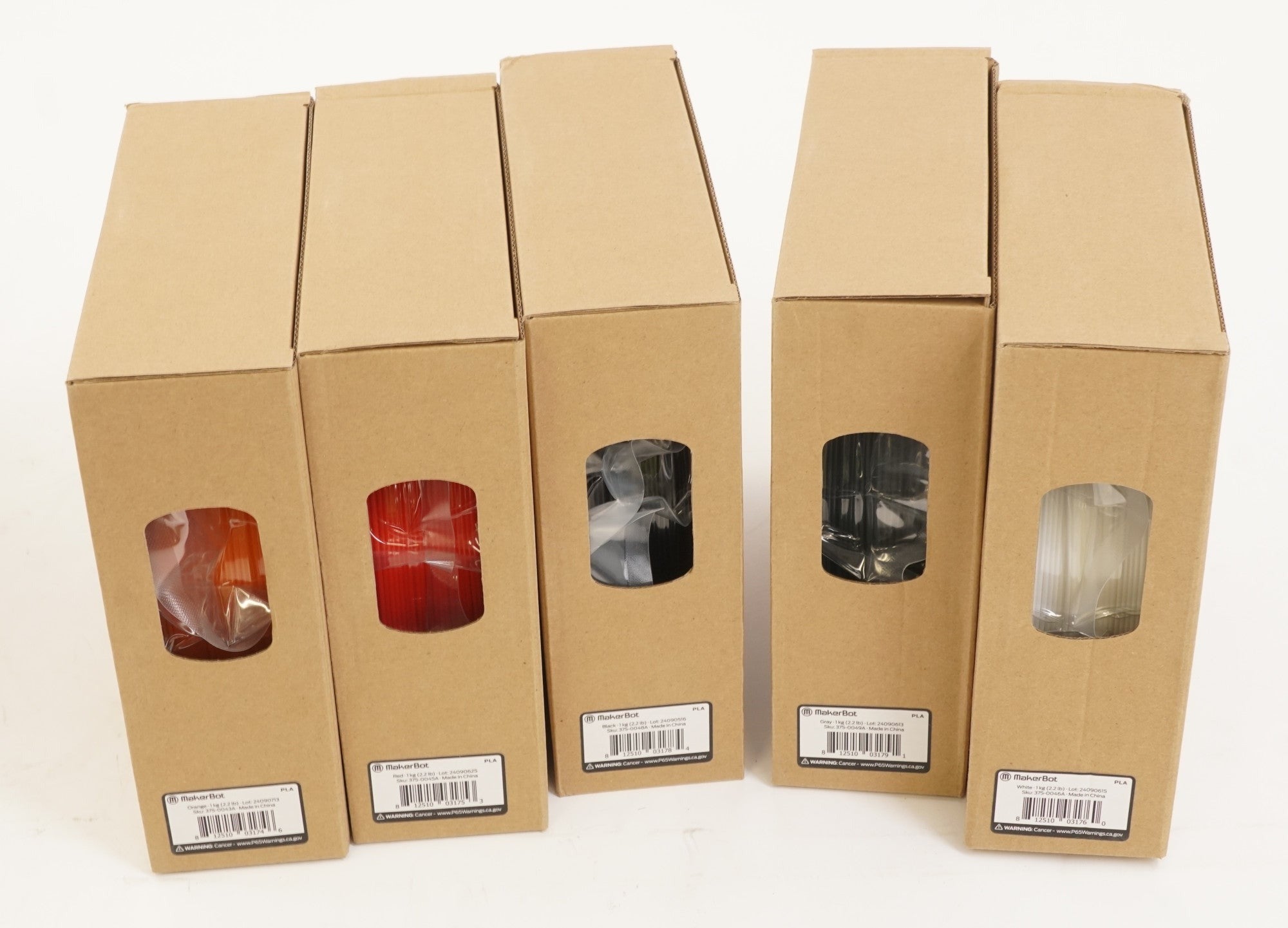 MakerBot Sketch PLA Filament 10 Pack (Buy 8, Get 2 Free) (Used)