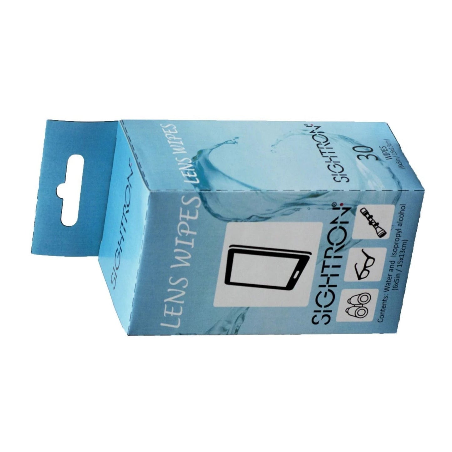 Sightron 6 x 5 Inch Lens Wipes for Riflescopes, Binoculars, and Cell Phones