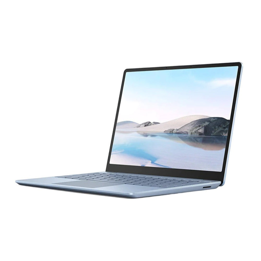 Microsoft Surface Go Laptop 12.4" Touch Laptop, Intel Core i5-1035G1, 8GB RAM, 128GB SSD, Windows 10 Pro, Ice Blue (Certified Refurbished)
