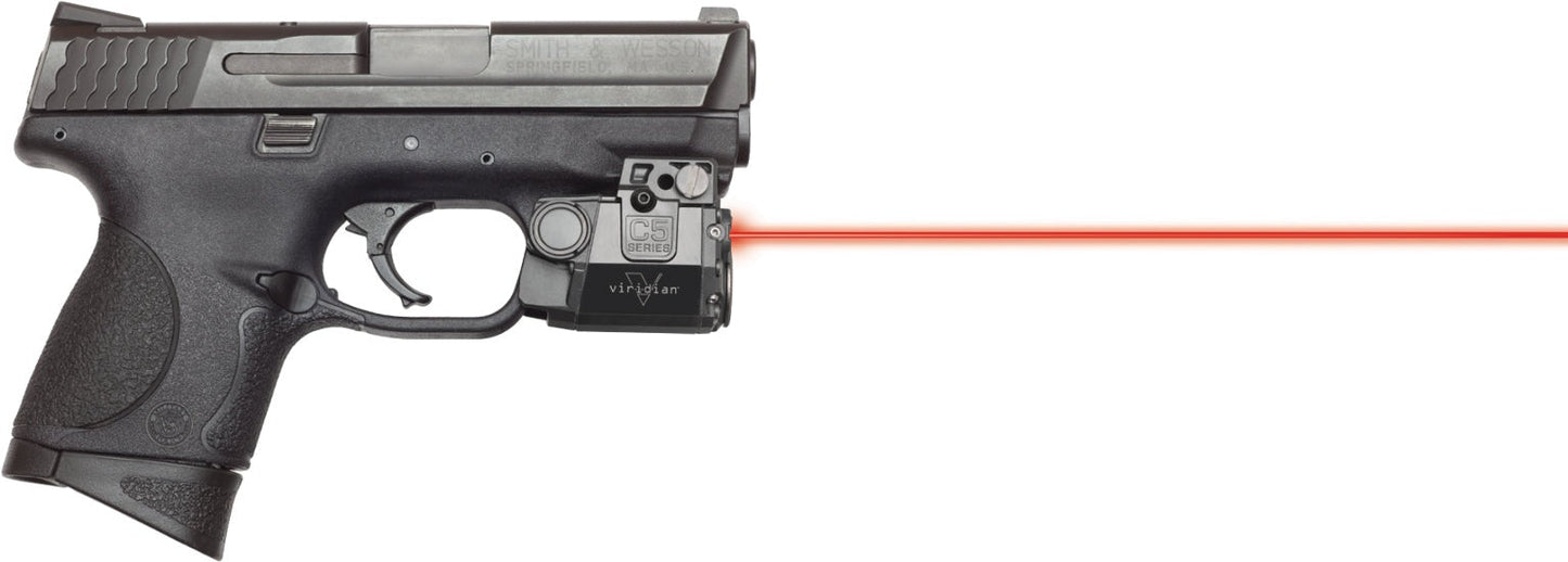 Viridian C5L-R Subcompact Red Laser/Light with Glock 17/19/22/23 TacLoc Holster