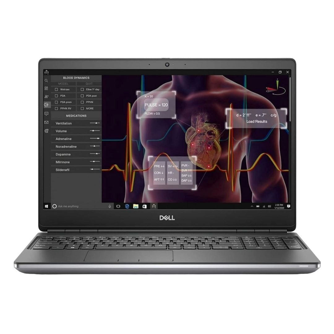 Dell Precision 7550 Mobile Workstation, 15.6" FHD Touch, Intel Core i7, 64GB RAM, 512GB SSD, Windows 10 Pro (Certified Refurbished)