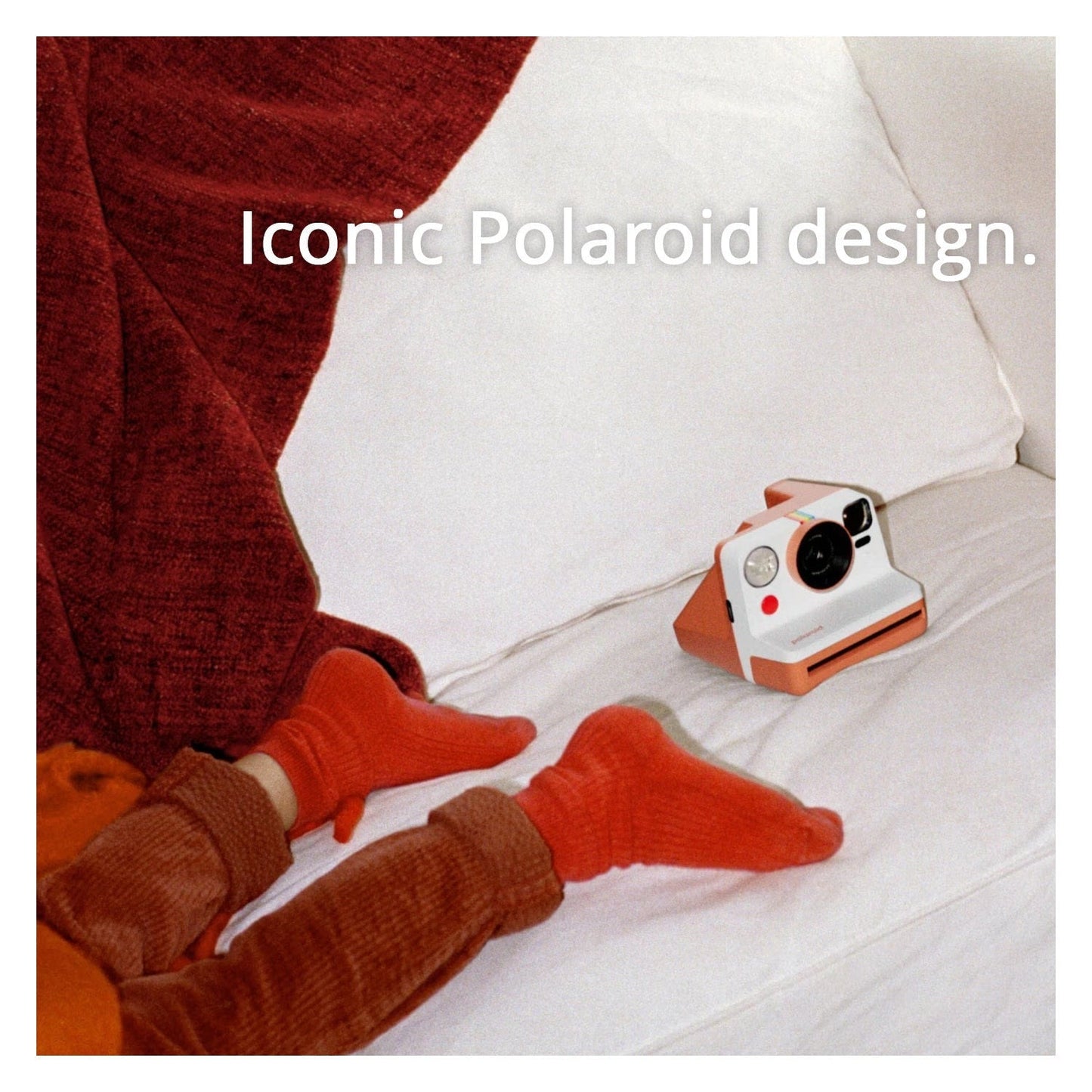 Polaroid Now Generation 3 Instant Camera with Built-In Tripod Mount and Film Kit (Black) Bundle