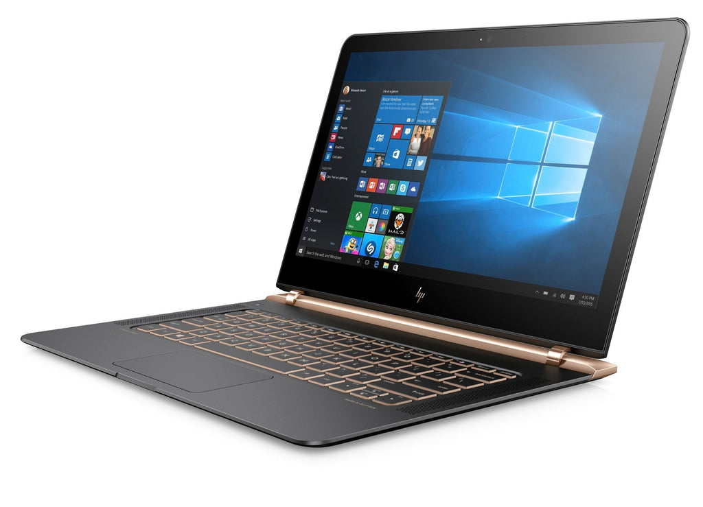 HP Spectre 13-v118 13.3" FHD Laptop, Intel Core i7-7500U, 256GB SSD, Gorilla Glass (Refurbished)