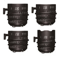 Sigma 4 Cine Lens Kit 20 / 24 / 35 / 50mm T1.5 for Canon EF Mount with Case