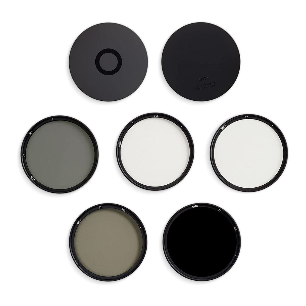 Urth 77mm Magnetic Essentials Nano Coating UV, CPL Polarizing, ND8, and ND1000 Filter Plus+ Kit