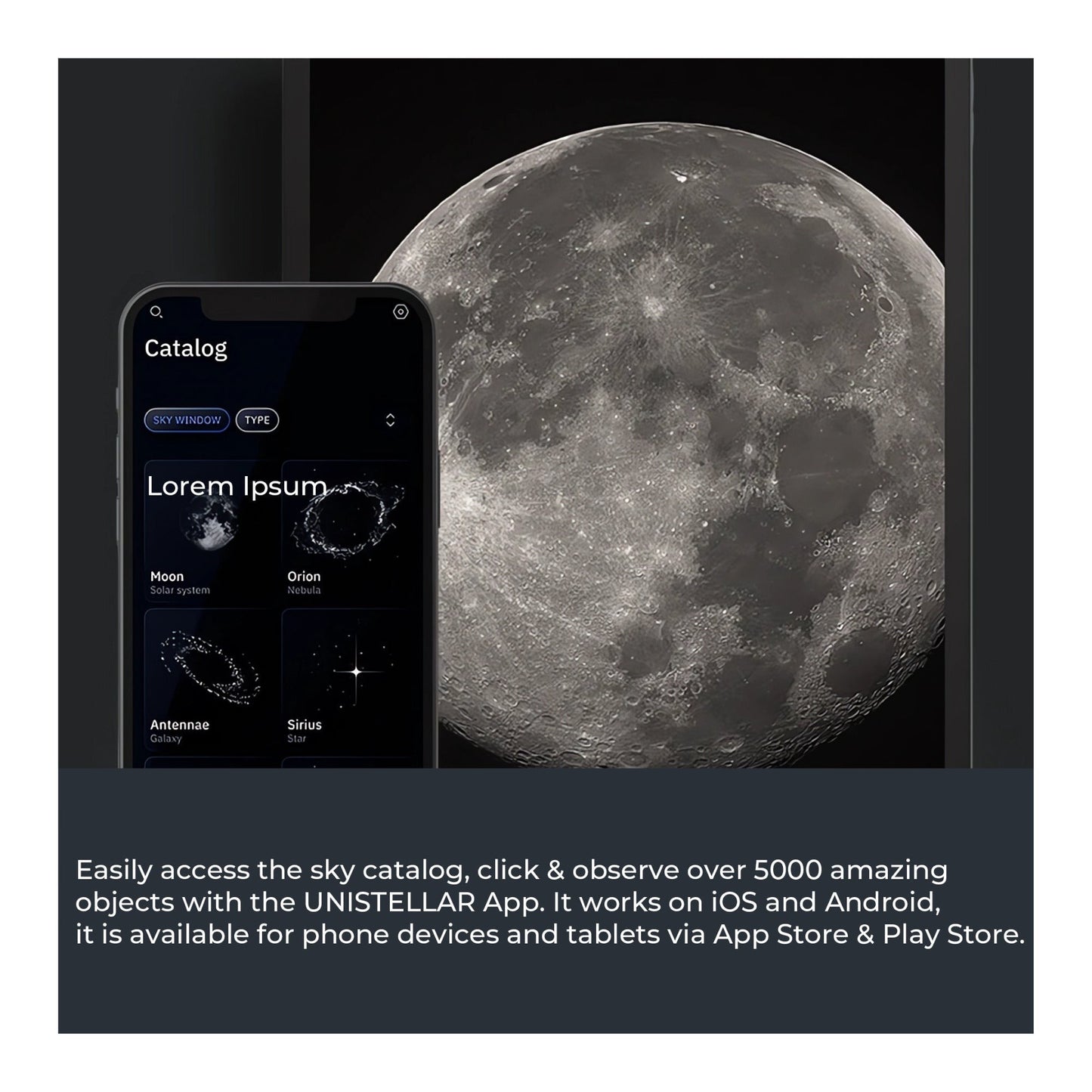 Unistellar Odyssey Pro Fully Automated Smart Telescope (Red) with Backpack