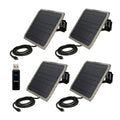 Stealth Cam FieldMAX EX 10-Inch Solar Panel (10-Pack) Bundle with Card Reader