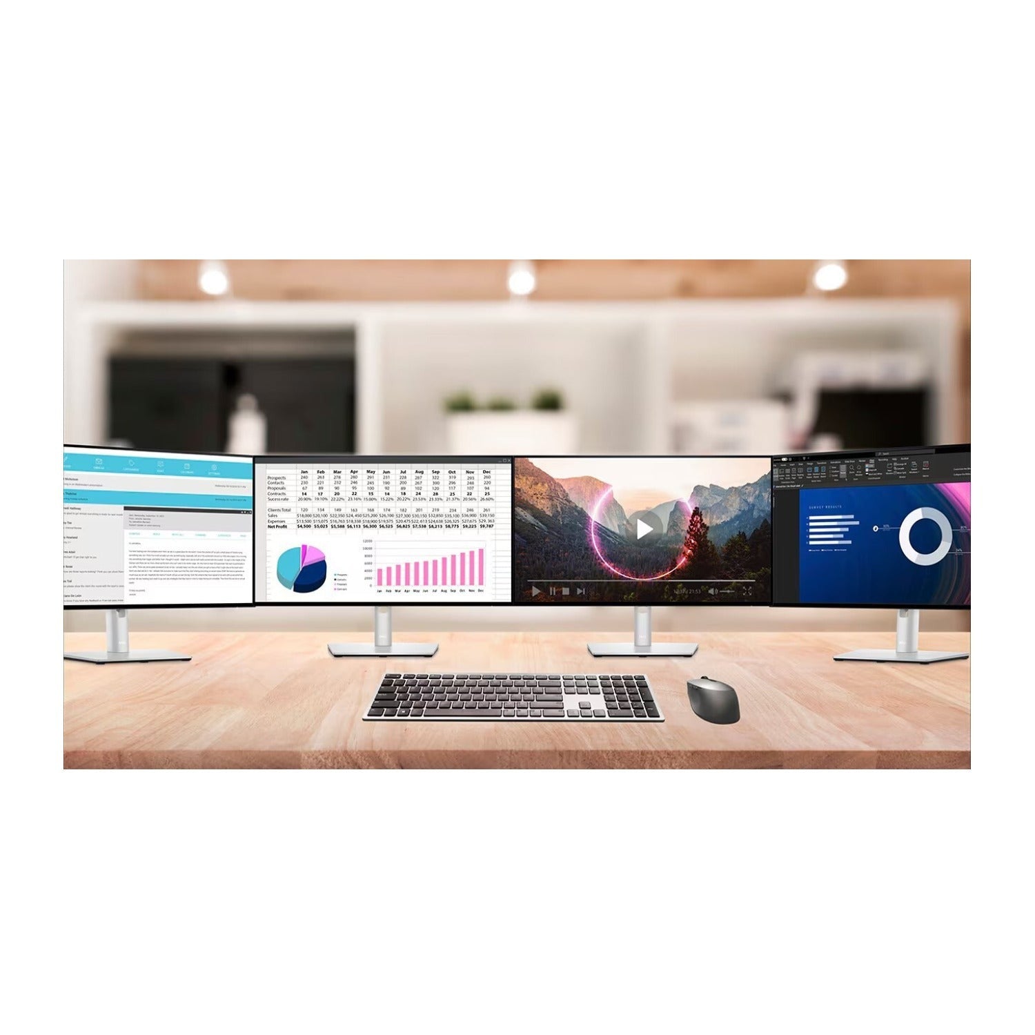 Dell UltraSharp U4323QE 42.51 Inch 4K UHD 60 Hz IPS USB-C Hub Monitor
