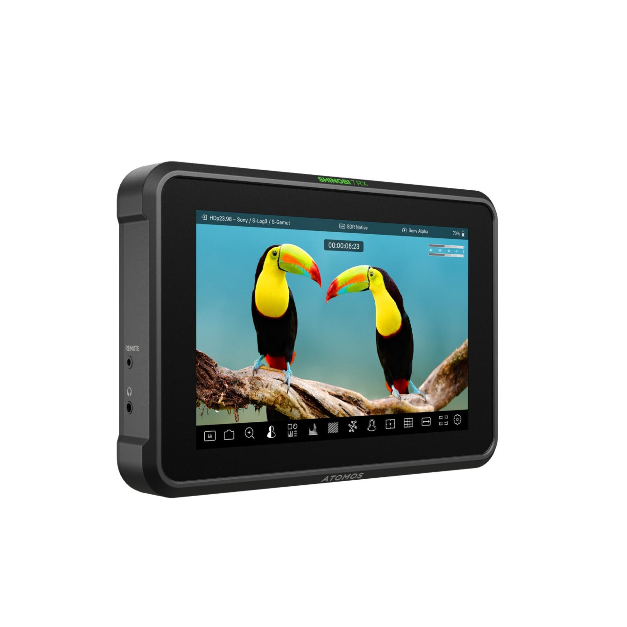 Atomos Shinobi 7 RX 7-inch HDR Monitor Bundle with Universal Accessory Kit