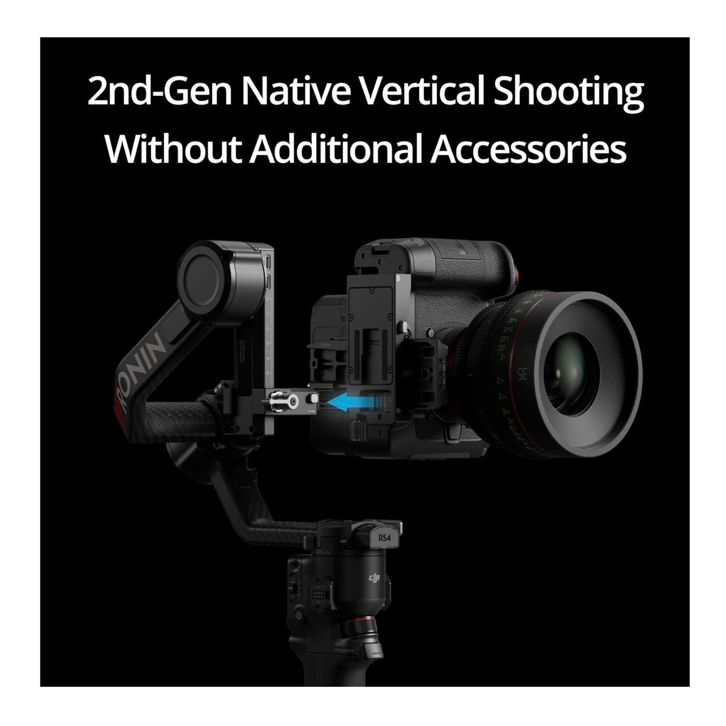 DJI RS 4 Pro Combo with Waterproof Soft Carrying Case Bundle