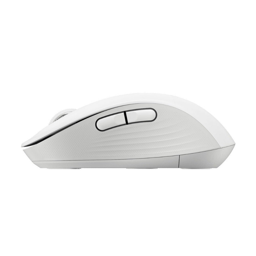 Logitech Signature M650 Wireless Mouse with Smartwheel Scrolling and Quiet Clicks (Off-White)