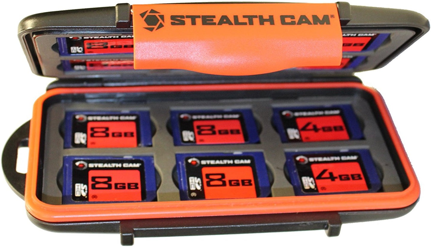 Stealth Cam P18 7 MP Compact Scouting Camera (Camo) with Card Viewer and Accessories Bundle
