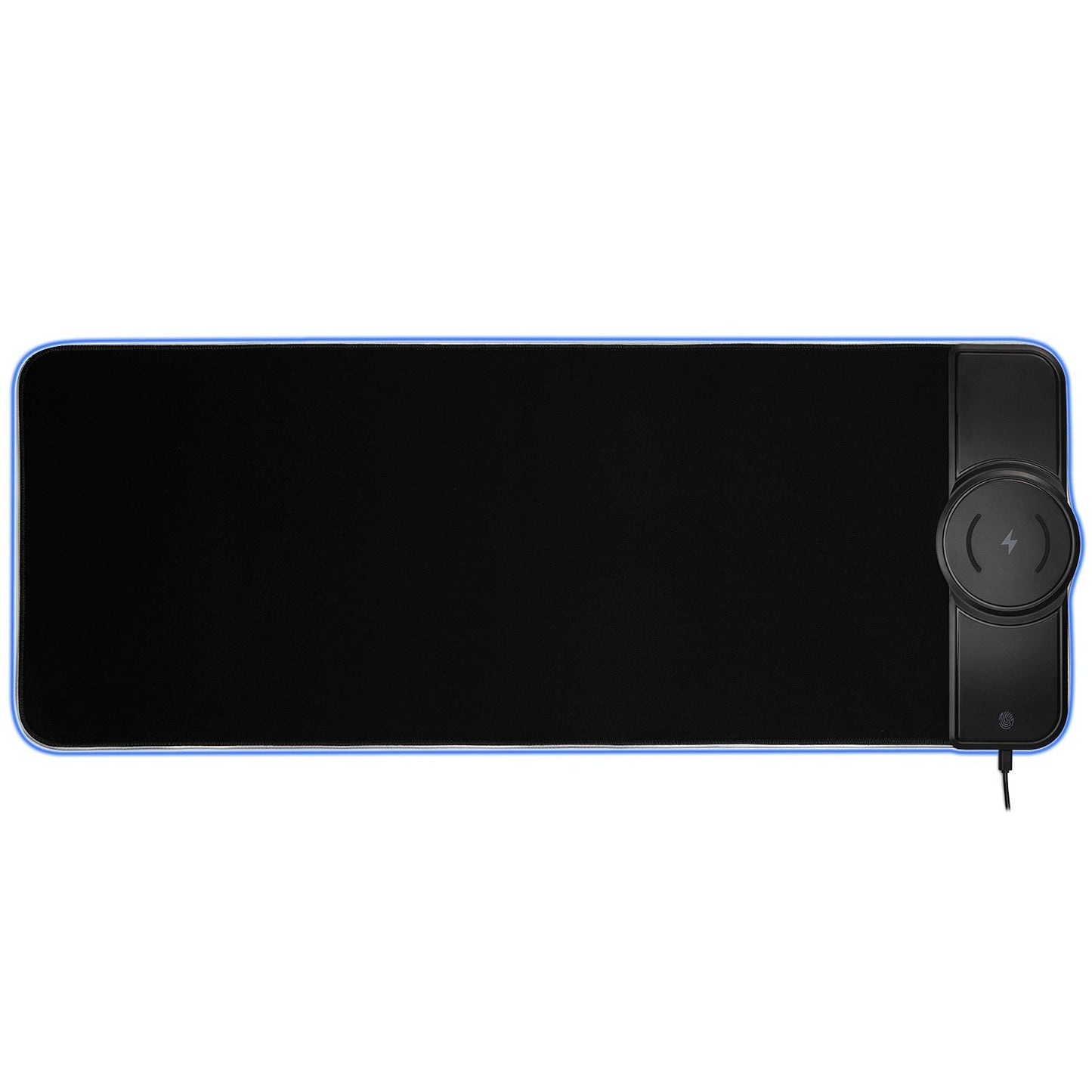 Kratos Power Gaming RGB Gaming Mouse Pad with 15W Wireless Charging