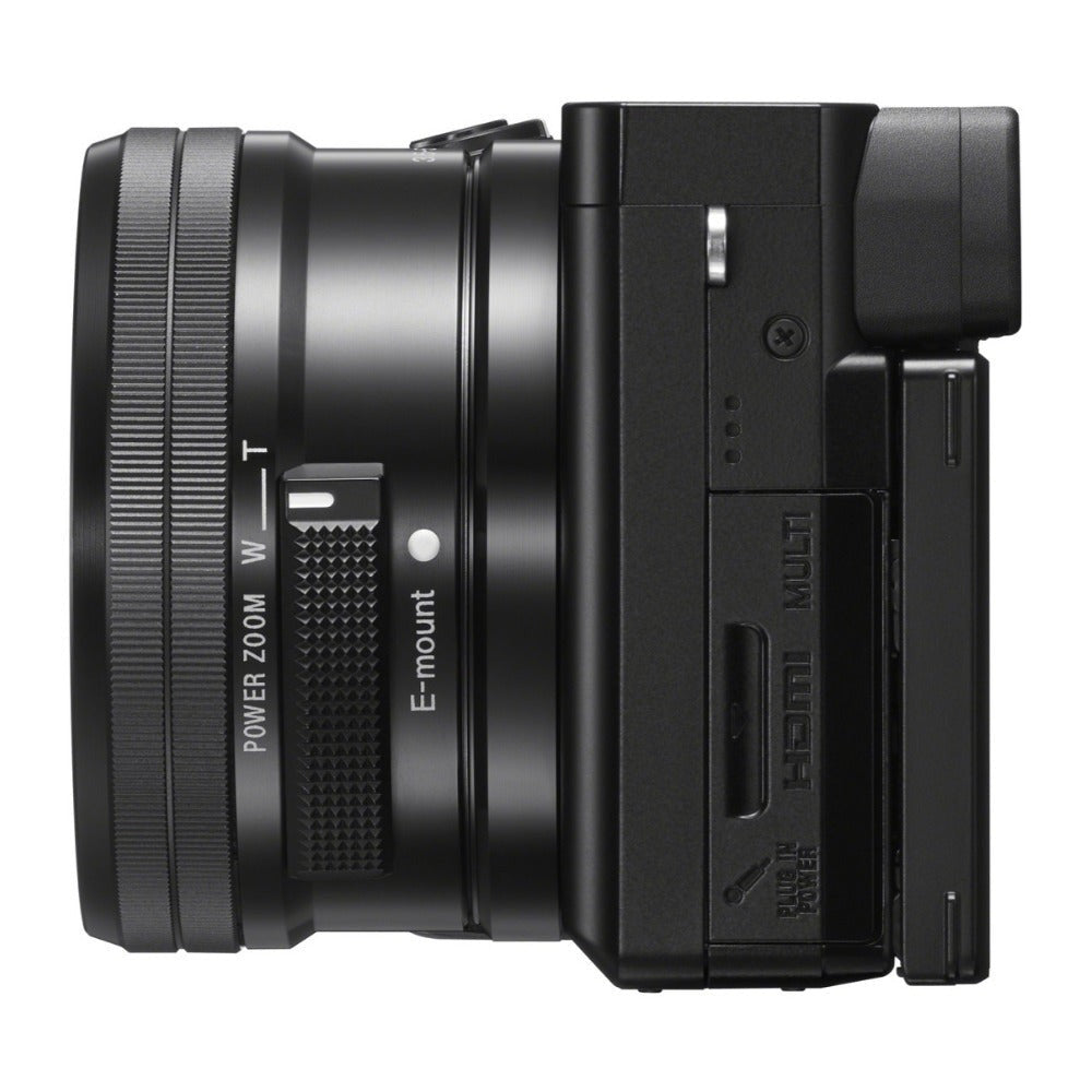 Sony Alpha a6100 APS-C Mirrorless Interchangeable-Lens Camera with 16-50mm Lens