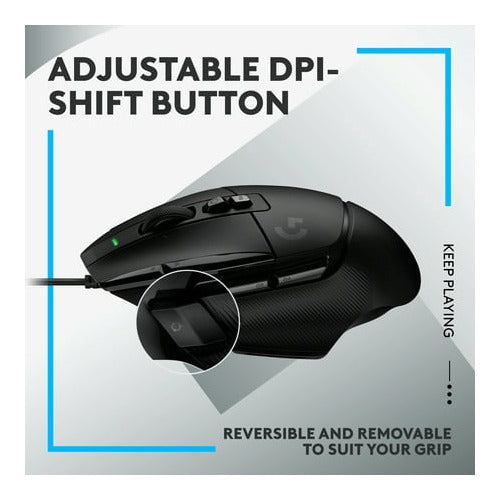 Logitech G502 X Corded Gaming Mouse (Black)