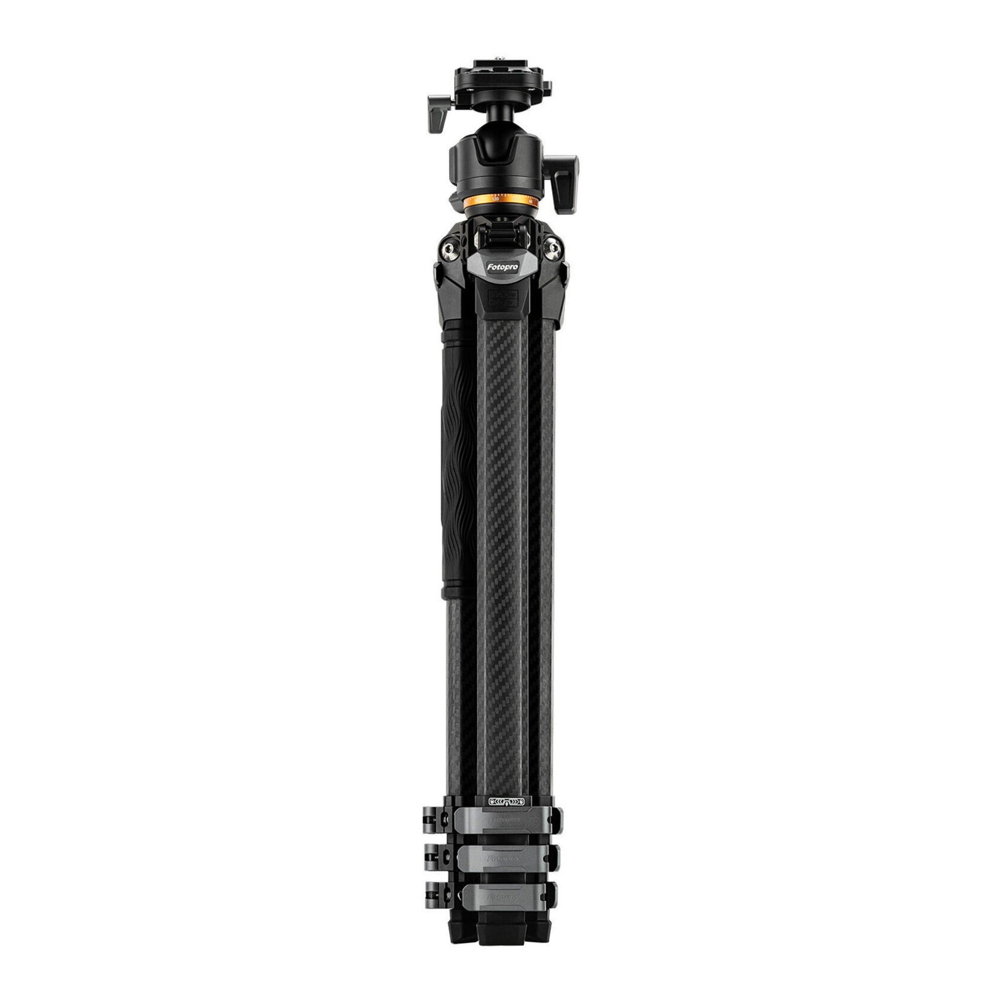 Fotopro Pantour Origin Plus Travel Tripod with Dual Panoramic Ball Head (Black)