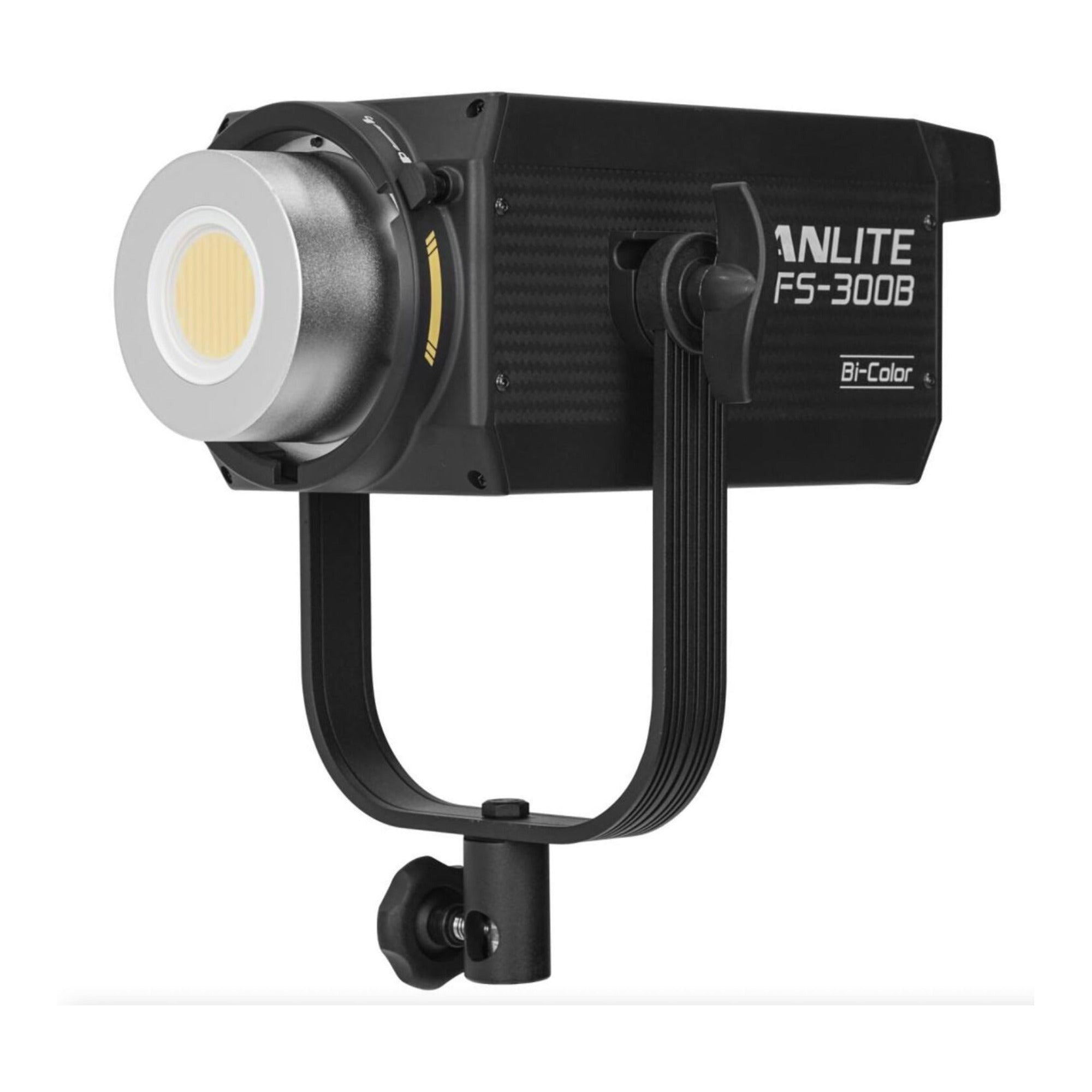 Nanlite FS-300B Bi-Color LED Monolight with Rapid 90 Parabolic Softbox Bundle