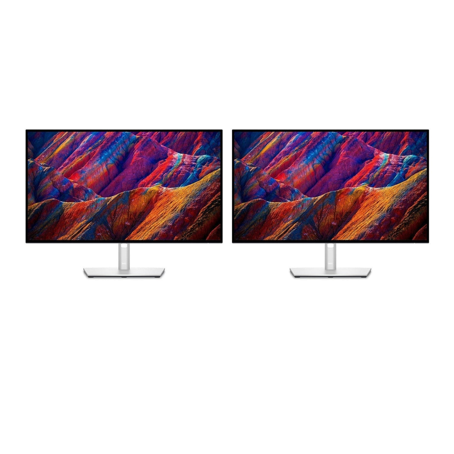 Dell U2723QE UltraSharp 27-Inch 4K USB-C Hub Monitor (Dual Screen) Bundle
