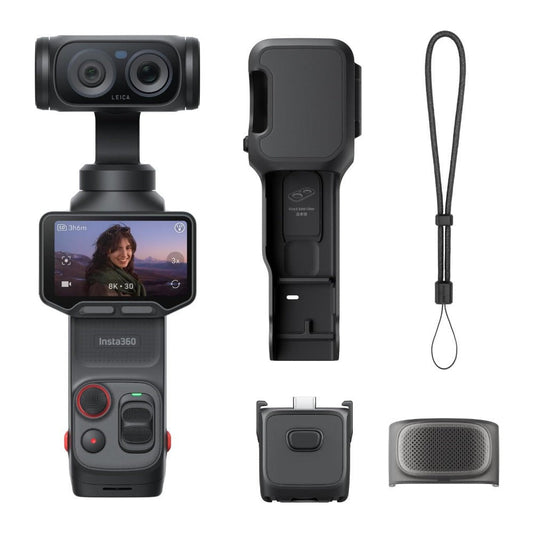 Insta360 Luna Ultra 8K Dual-Lens Gimbal Camera Standard Combo (Cosmic Black)