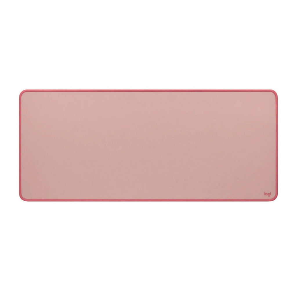 Logitech Studio Series Spill-Resistant Desk Mat with Anti-Slip Base (Dark Rose)