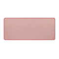 Logitech Studio Series Spill-Resistant Desk Mat with Anti-Slip Base (Dark Rose)