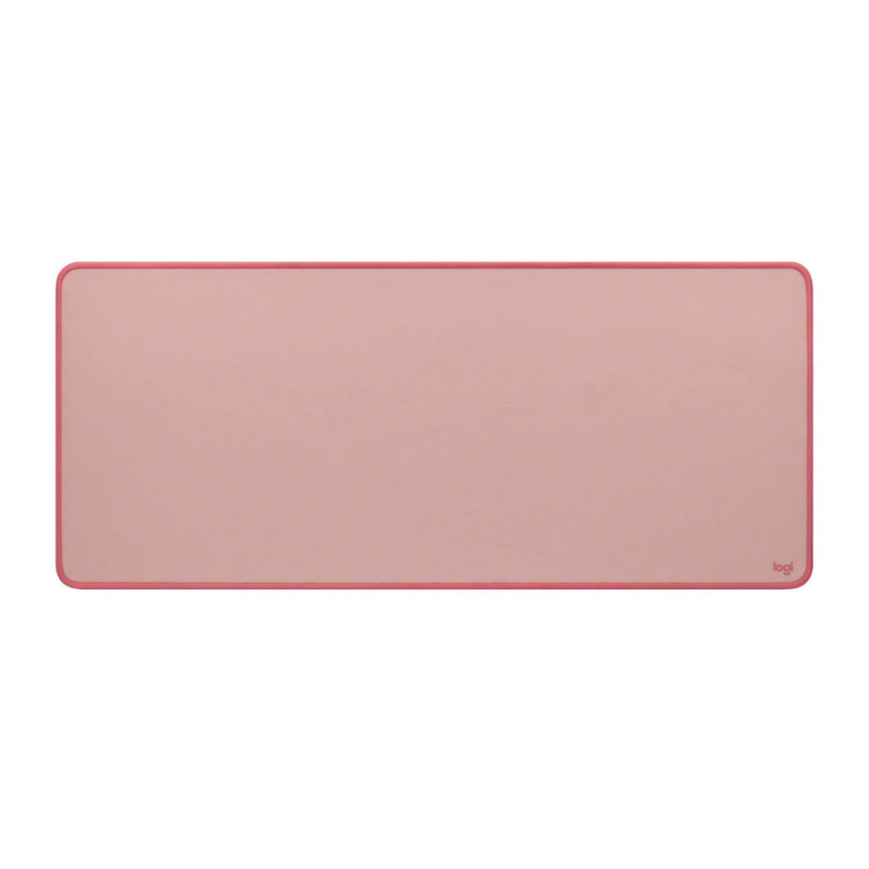 Logitech Studio Series Spill-Resistant Desk Mat with Anti-Slip Base (Dark Rose)