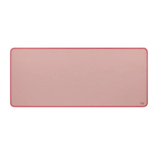 Logitech Studio Series Spill-Resistant Desk Mat with Anti-Slip Base (Dark Rose)