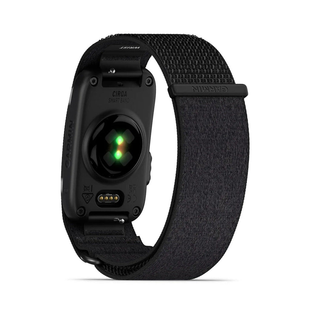 Garmin CIRQA Smart Band Health Tracker with 80+ Fitness Apps (Black, L-XL)