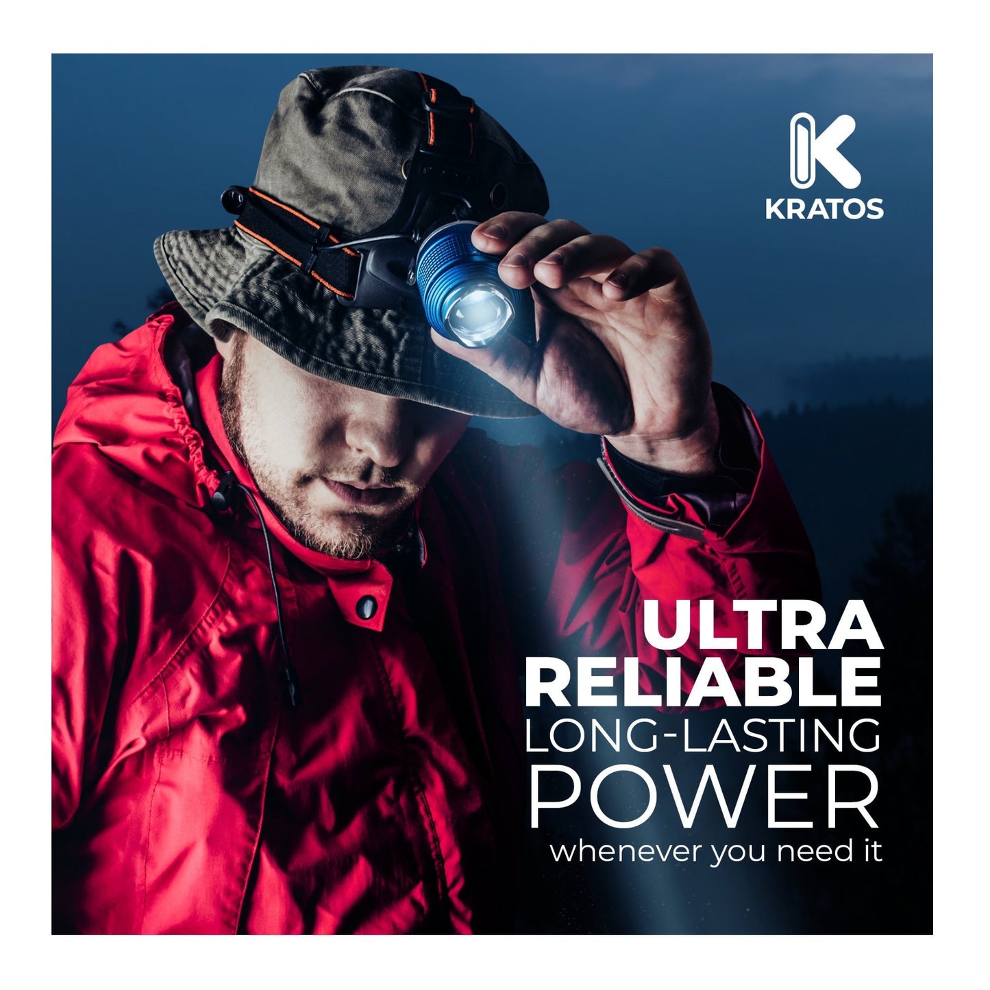 Kratos Power High-Performance Ultra Alkaline AA Batteries (20-Pack)