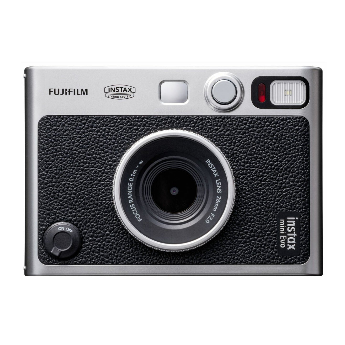 Fujifilm Instax Mini EVO Hybrid Instant Camera with Case, Twin Film Pack (40 Exposures) Bundle