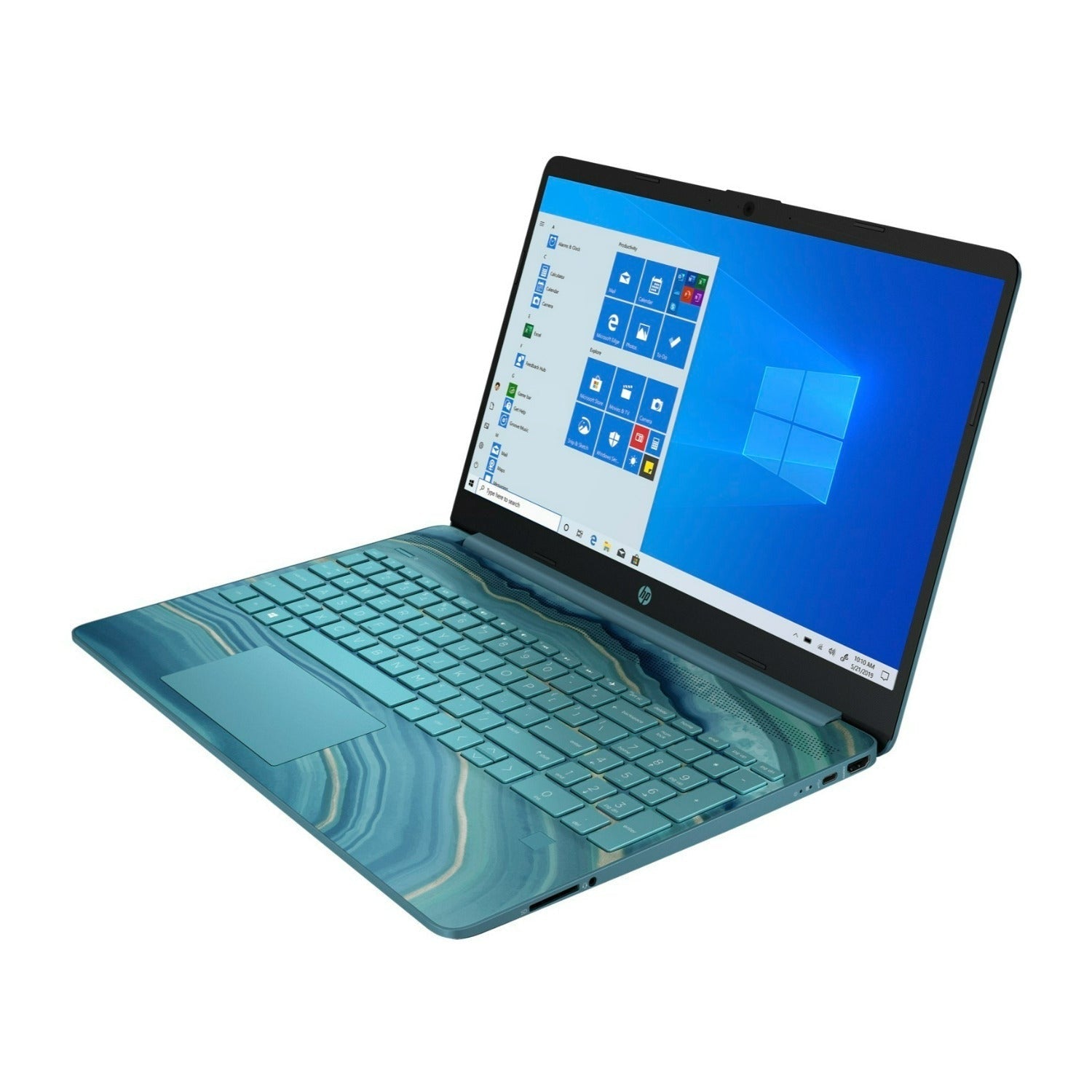 HP 15.6" Touchscreen Laptop, Intel Core i5-1155G7, 12GB RAM, 512GB SSD (Teal) (Certified Refurbished)