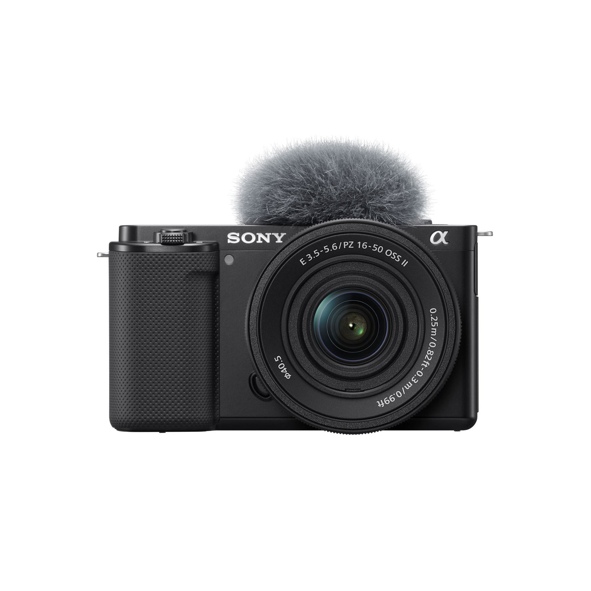 Sony ZV-E10 Mirrorless Camera with E PZ 16-50mm F3.5-5.6 OSS II Lens (Black)