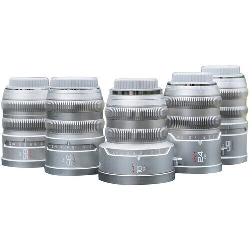 CHIOPT AURA Full-Frame Cinema 5-Lens Kit 16/24/35/50/85mm with Case (Canon RF)