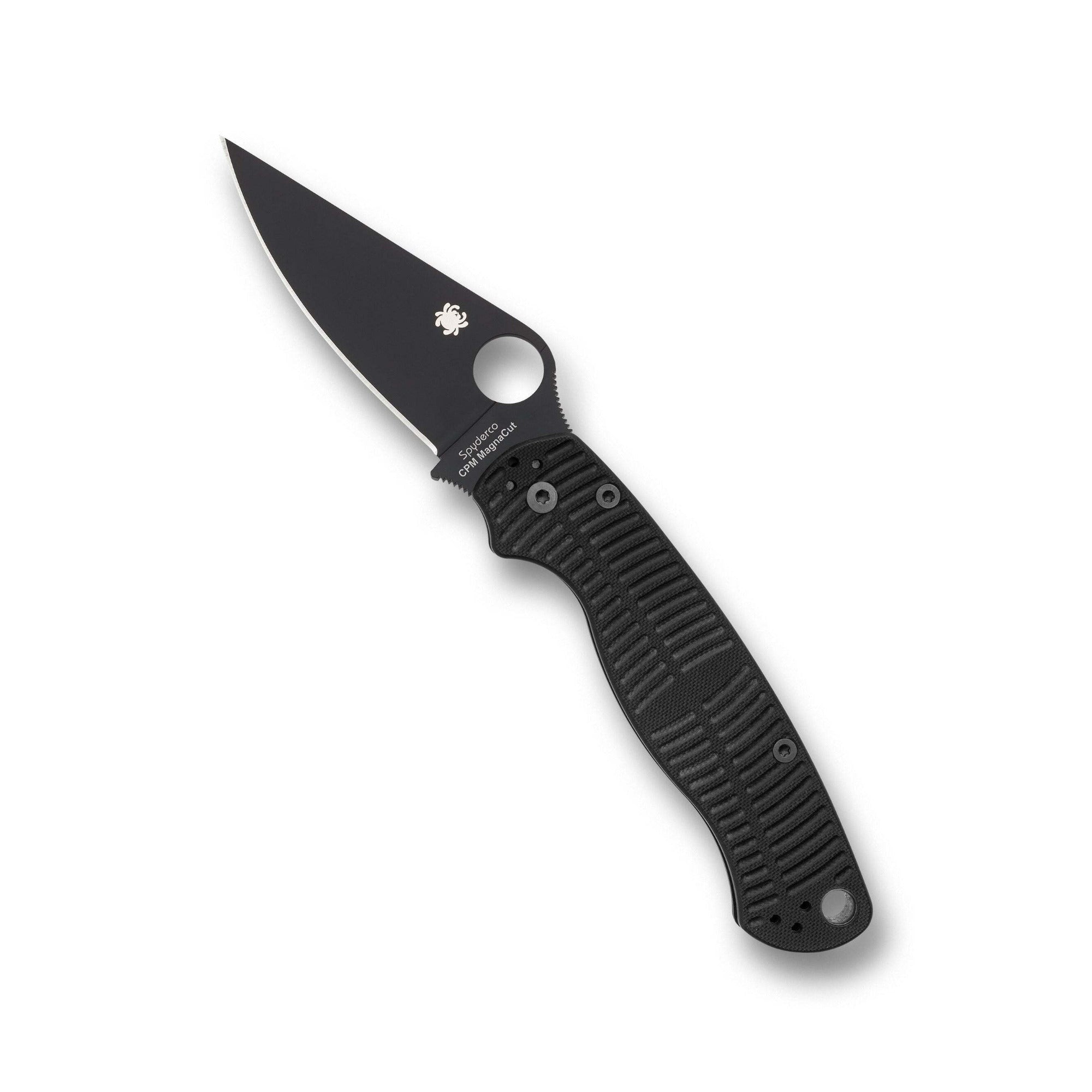Spyderco Para Military 2 Salt G10 CPM MagnaCut Blade w/ Compression Lock (Black)